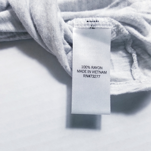 APT 9 LIGHT HEATHER GRAY CUFFED SLEEVE FOREVER SHIRT SIZE LARGE - Picture 5 of 12